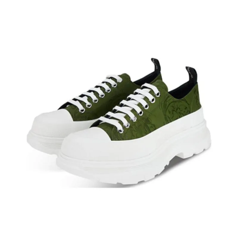 Alexander McQueen Tread Slick Ankle Length Martin Boot Men's Green-2