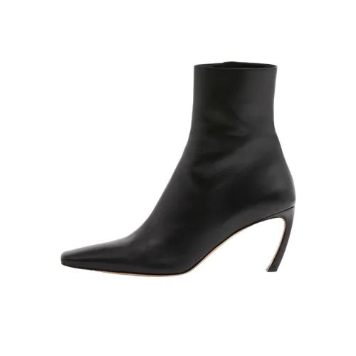 Lanvin Swing 70 Leather Boots