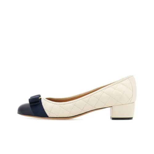 FERRAGAMO Vara 30mm Quilted Pumps