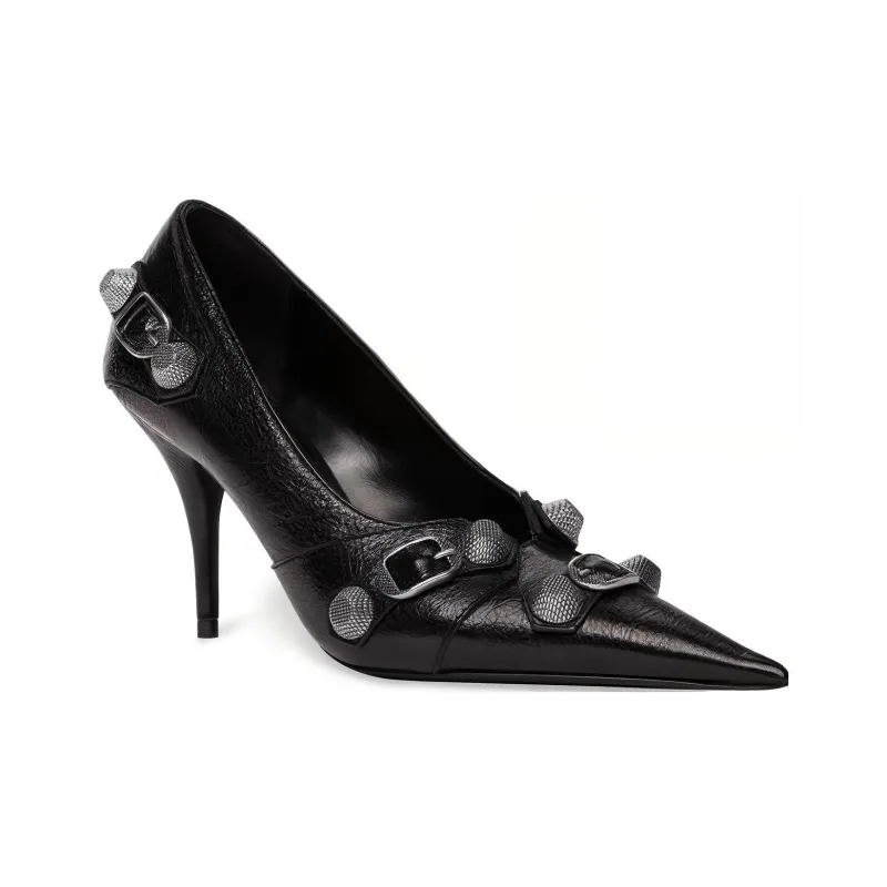 Balenciaga Cagole 90mm Pump Black Women's-1