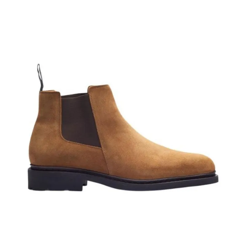 Paraboot Chamfort Ankle-Length Chelsea Boots Men's Umber-1