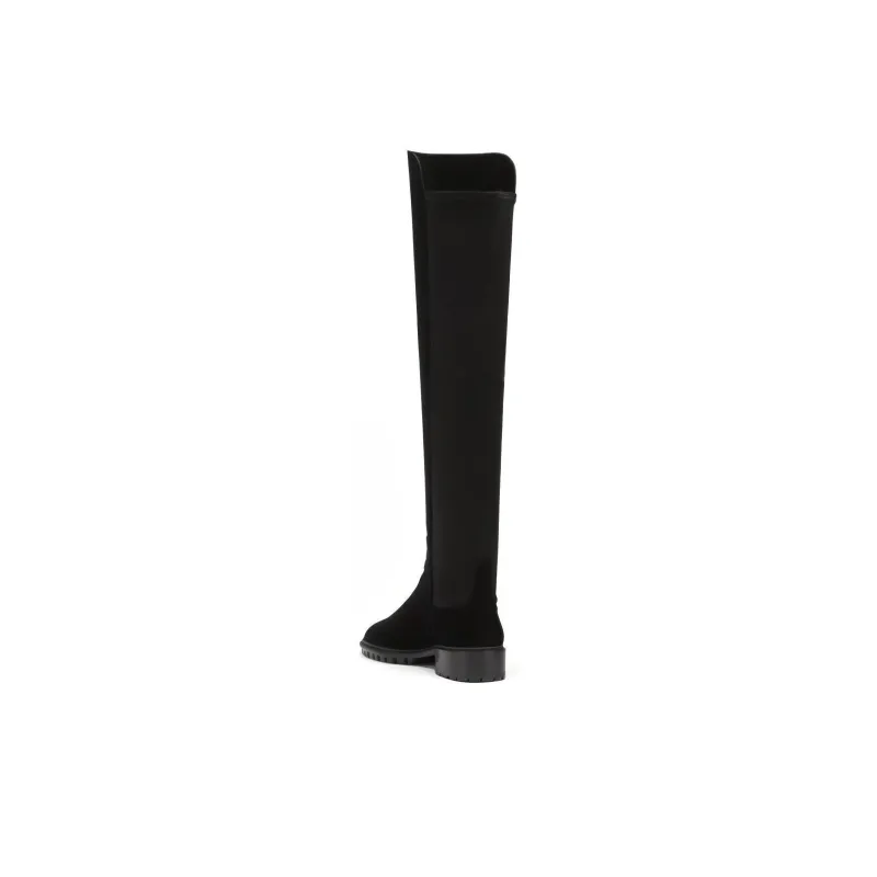 Stuart Weitzman/SW 5050 CITY Knee high Boots 3cm Women's Premium Gray Matte-4