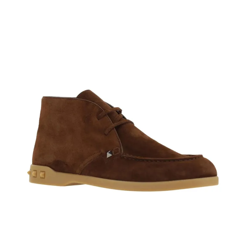 Valentino Garavani Leisure Flows Lace-Up Boots-3