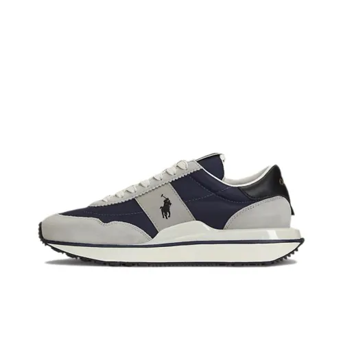 Polo Ralph Lauren Train 89 Low-Top Casual Shoes Unisex Blue Gray