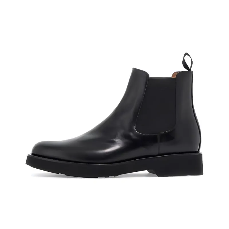 CHURCH'S Short Chelsea Boots Women's Black-0