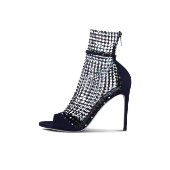 RENE CAOVILLA Ankle Boots Women's Blue