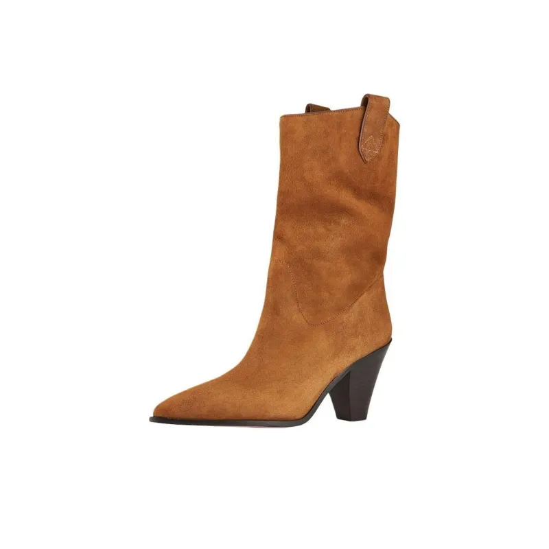 AQUAZZURA 70 Boogie Cowboy Boots-3
