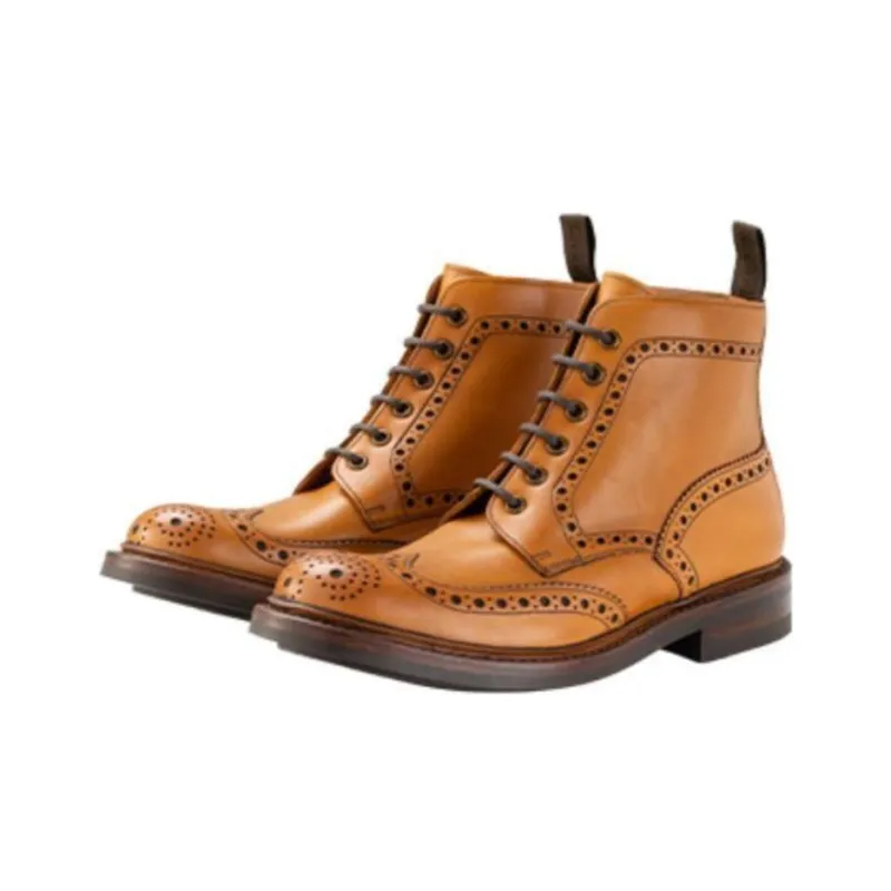 LOAKE Ankle Boots Men's Light Brown-1