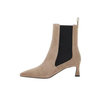 Pollini Suede Ankle Boots Women's Umber