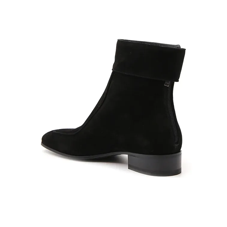 SAINT LAURENT Ankle Boots Men's Black-3