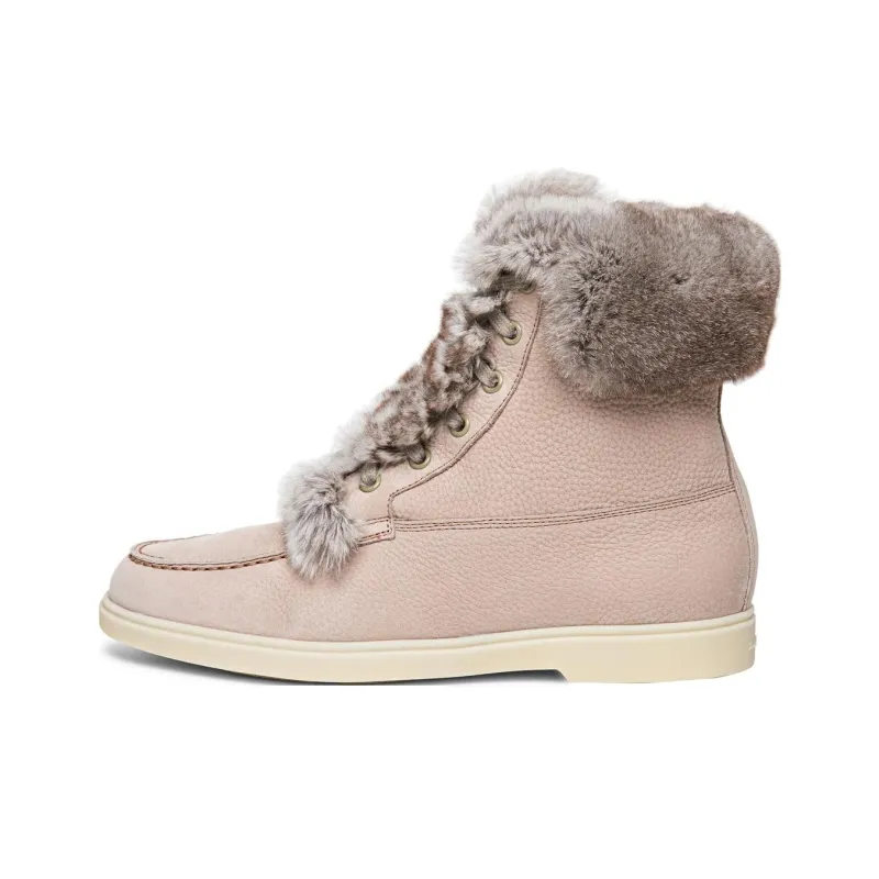 Santoni Fashion Ankle Boots Women's Nude Pink-0