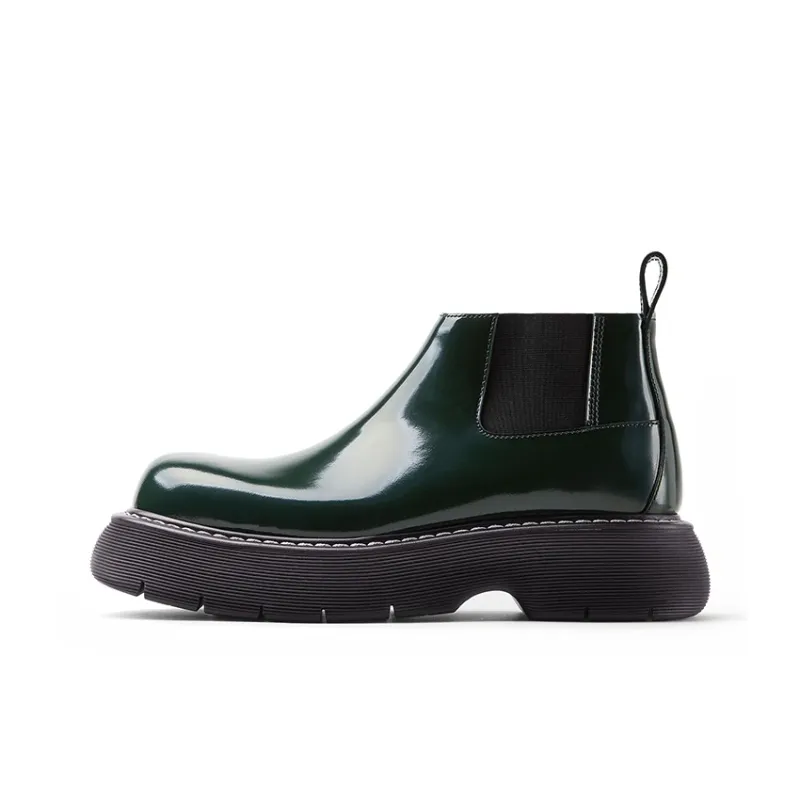 Bottega Veneta The Bounce Swell Shoe Dark Green-0