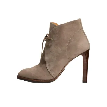 LAUREN RALPH LAUREN Macy Ankle Boots 10cm Women's Taupe