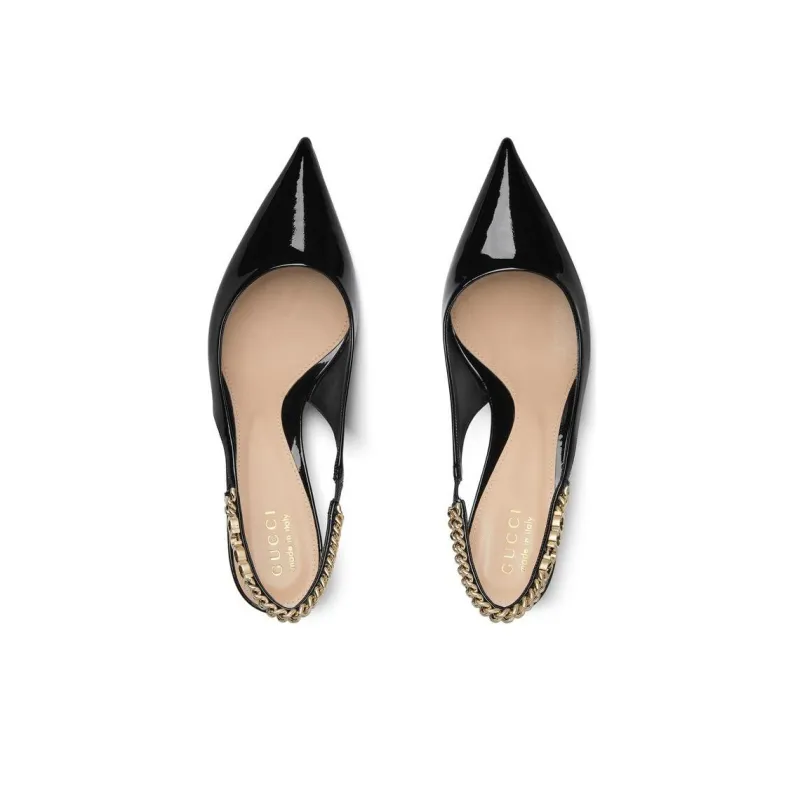 GUCCI Signoria 45mm Slingback Pumps-2