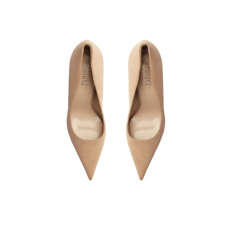 Schutz Firenze High Heels 10cm Women's Umber-4