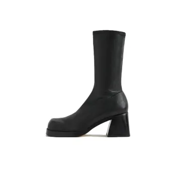 MIISTA Ankle Boots 6.5cm Women's Black