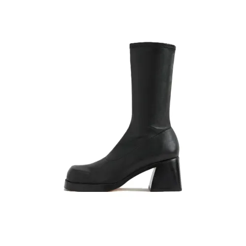 MIISTA Ankle Boots 6.5cm Women's Black