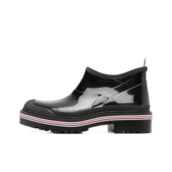 THOM BROWNE Stripe trim Ankle Boots