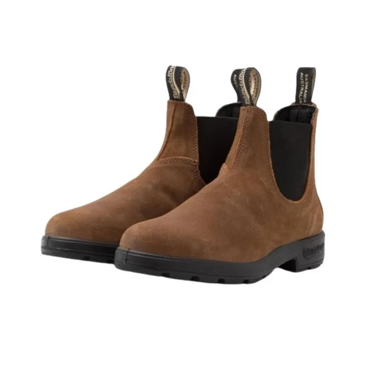 Blundstone Short Chelsea Boots Men's Brown-2