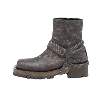 DIESEL Ankle Boots Men Brown