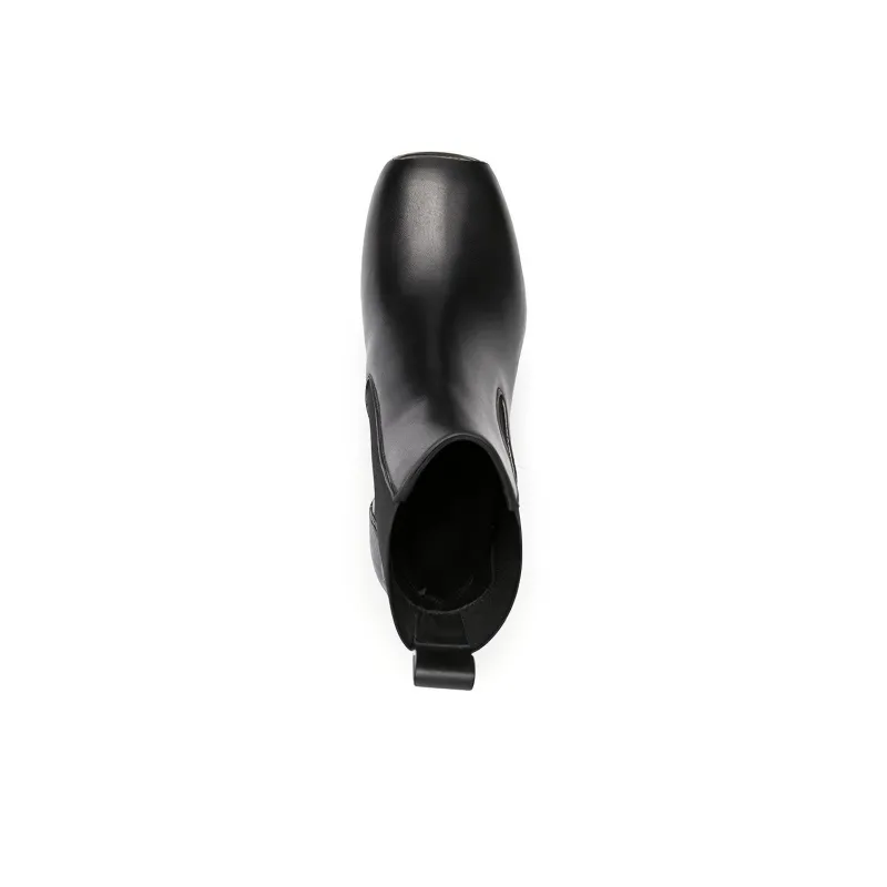 RICK OWENS Minimal Grill Beatle 120mm Boots-3