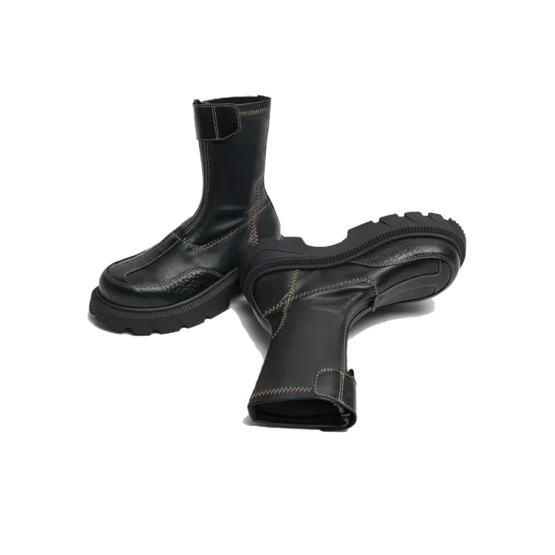 MIISTA Ankle Boots 4.5cm Women's Black-2