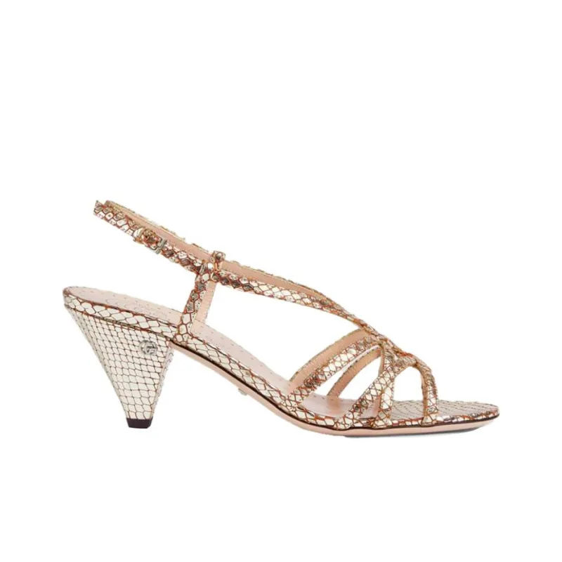GUCCI High Heels Women's Gold-1