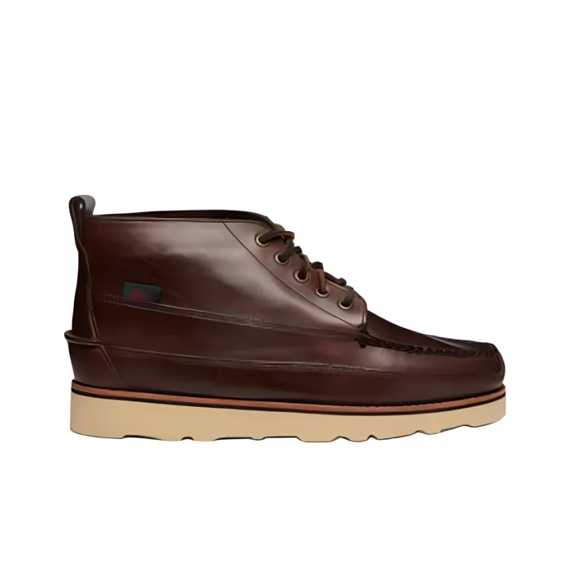 G.H. Bass & Co. Camp Moc III Ranger Ankle Boots Men's Chocolate-1