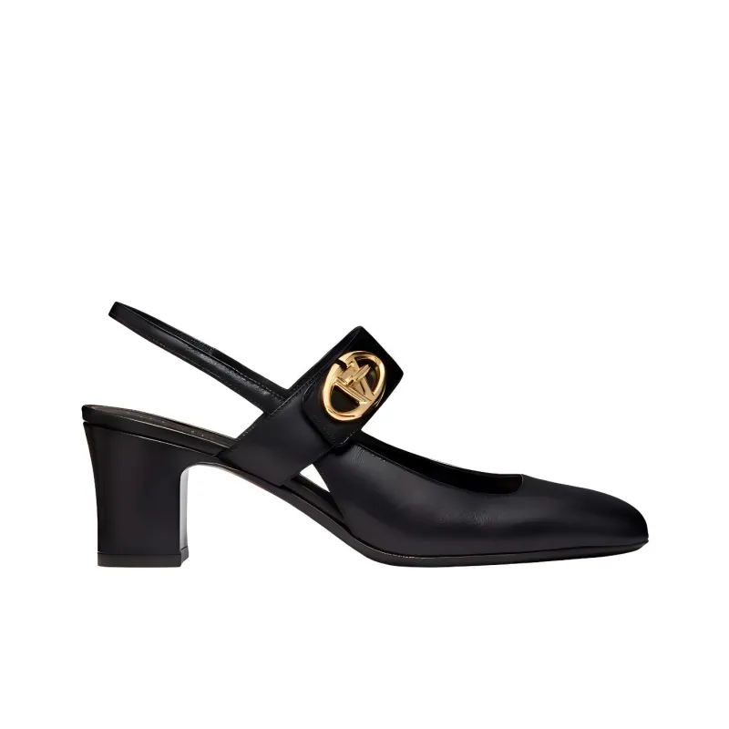 Valentino Vlogo GARAVANI High Heels 6cm Women's Black-1