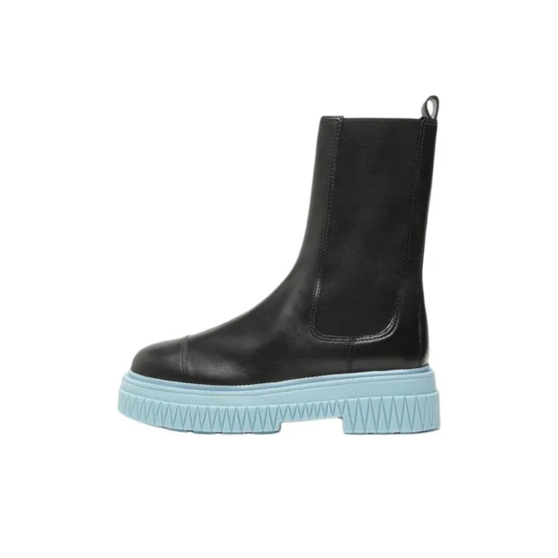 Schutz Short Chelsea Boots 5cm Women's Black-0