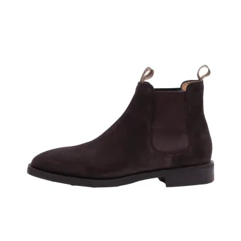 BARKER Sutton Short Chelsea Boots Men's Dark Brown