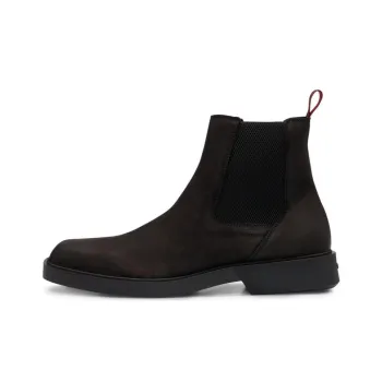 HUGO BOSS Short Chelsea Boots Men's Black