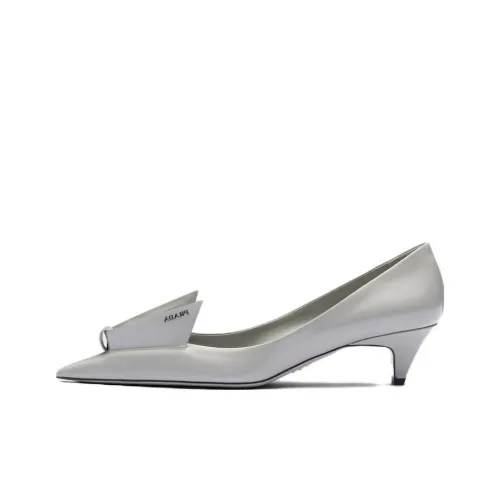PRADA 25mm Floral-appliqué Ruiz Pumps