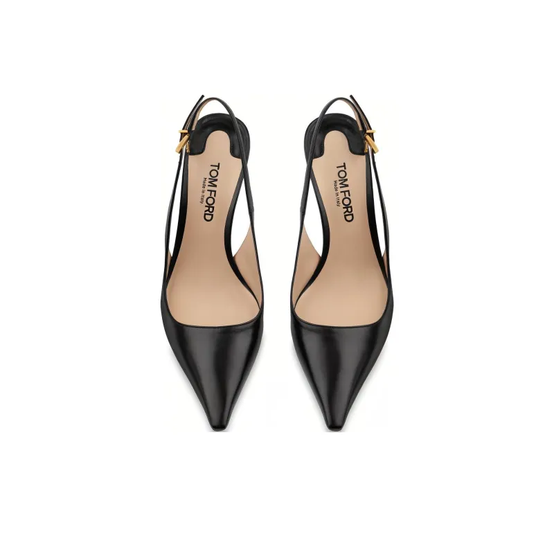 TOM FORD Angelina Slim Heel High Heels 8.5cm Women's Black-3