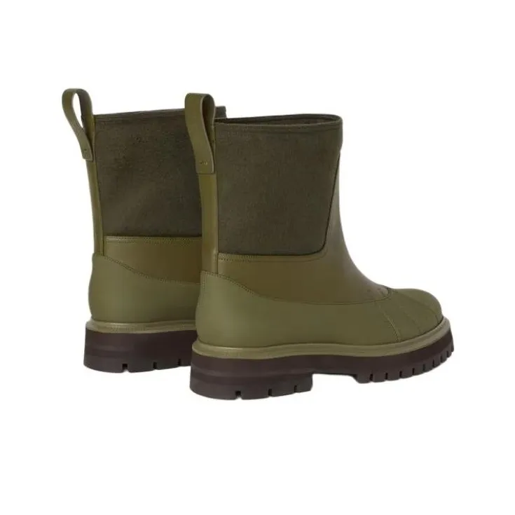 Loro Piana Ankle Boots Women's Green-3