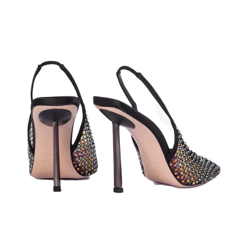 Le Silla Gilda 100mm Slingback Pumps-3