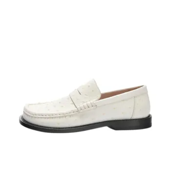 LOEWE Campo Loafers Women's White