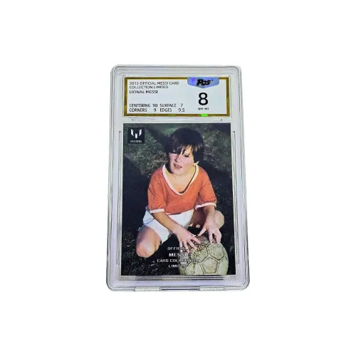 Topps Messi Player Card Career Review King Of The Ball Messi Childhood Photography Special Selection Graded Cards 1 Pc