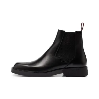 HUGO BOSS Short Chelsea Boots Men's Black