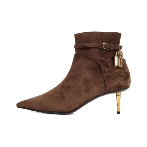 TOM FORD Ankle Boots Women's Brown