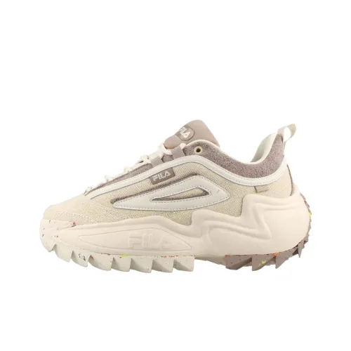 FILA Anti-Slip Wear-Resistant Low-Top Casual Shoes Women's White