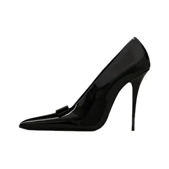 SAINT LAURENT Sue Slim Heel High Heels Women's Black