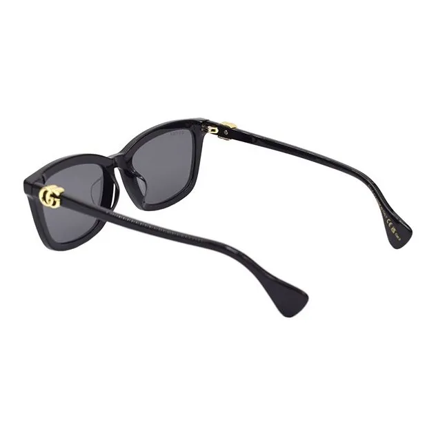 GUCCI Logo plaque Square frame Sunglasses-2