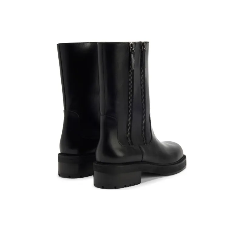 Giuseppe Zanotti Faustus Leather Mid calf Boots-3