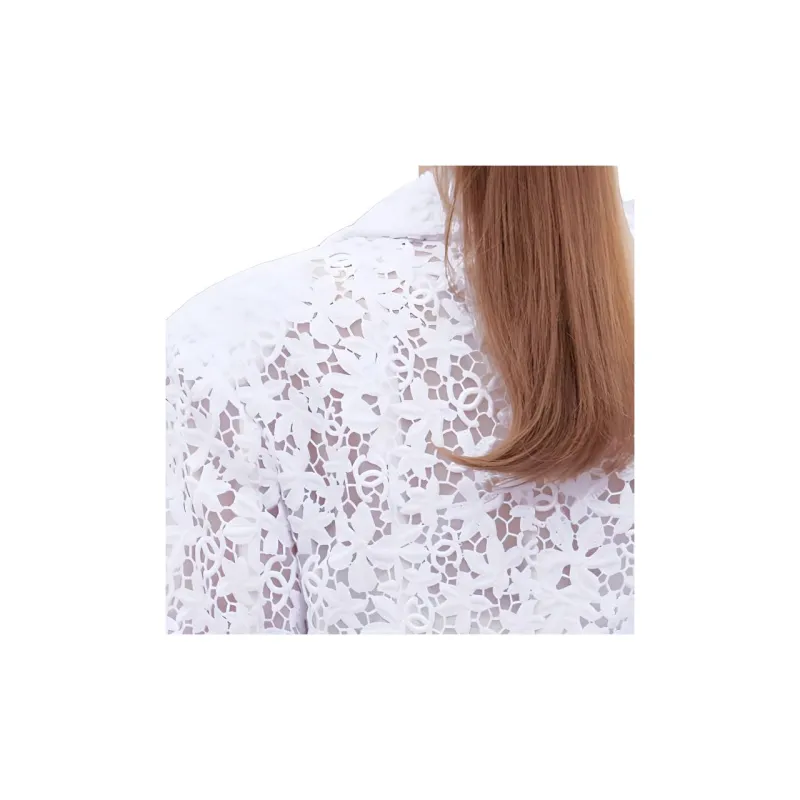 CHANEL Jackets Women's White-2