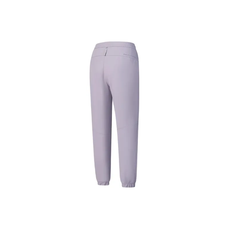 FILA Knitted Sports Pants Women's Extreme Night Purple-1