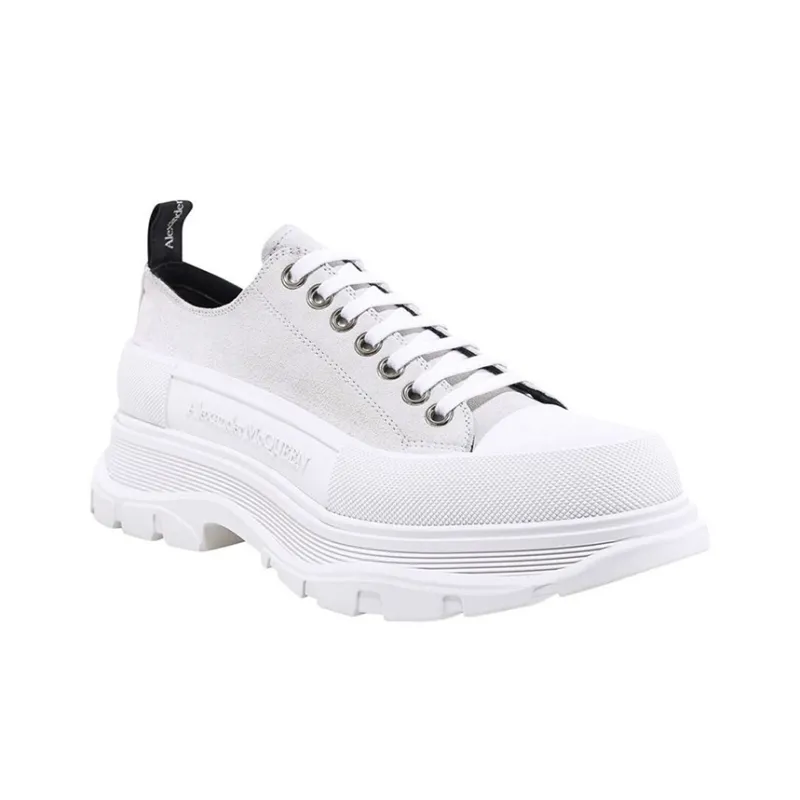 Alexander McQueen Tread Slick Lace Up 'White'-2