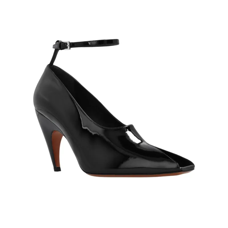 Alaia Slim Heel High Heels 10cm Women's Black-2