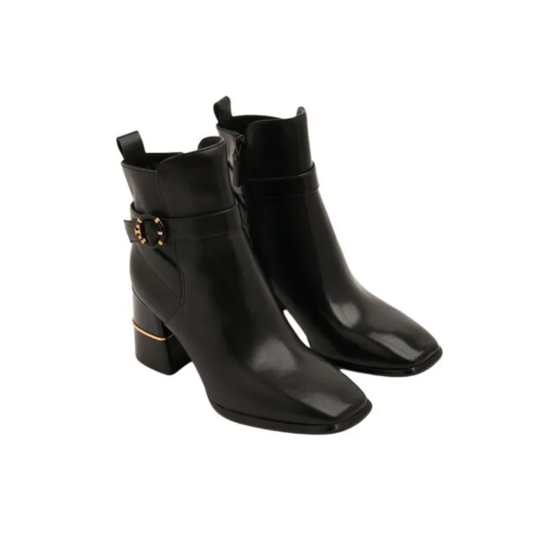 TORY BURCH Side-buckle 75mm Ankle Boots-2
