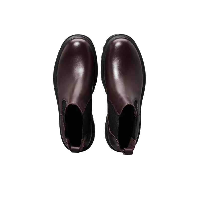 CKJ CALVIN KLEIN JEANS Short Chelsea Boots 5cm Men's Dark Brown-3